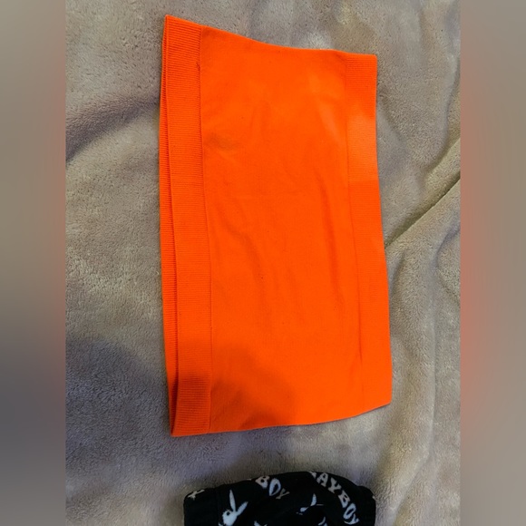Playboy and Orange tube top - Picture 4 of 4